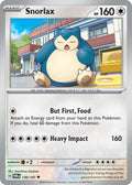 Snorlax 136/167 Rare Twilight Masquerade Pokémon card