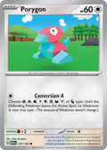 Porygon 137/165 Uncommon 151 Pokémon card