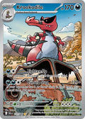 Krookodile 137/086 Illustration Rare Black Bolt Pokémon card