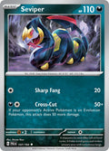 Seviper 137/193 Common Paldea Evolved Pokémon card