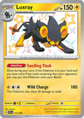 Luxray 137/091 Shiny Rare Paldean Fates Pokémon card