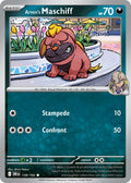 Arven's Maschiff 138/182 Common Destined Rivals Pokémon card