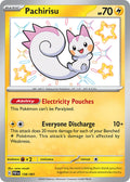 Pachirisu 138/091 Shiny Rare Paldean Fates Pokémon card