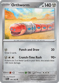 Orthworm 138/182 Uncommon Paradox Rift Pokémon card
