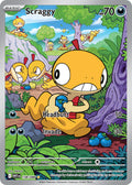 Scraggy 138/086 Illustration Rare White Flare Pokémon card