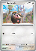 Lechonk 139/159 Common Journey Together Pokémon card