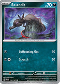 Salandit 139/197 Common Obsidian Flames Pokémon card