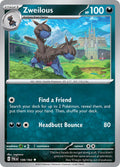 Zweilous 139/193 Uncommon Paldea Evolved Pokémon card
