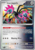 Iron Jugulis 139/162 Rare Temporal Forces Pokémon card