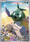 Trubbish 140/086 Illustration Rare White Flare Pokémon card