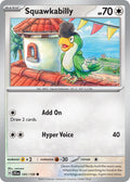 Squawkabilly 141/159 Common Journey Together Pokémon card