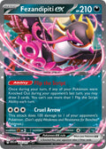 Fezandipiti EX 142/217 Double Rare Ascended Heroes Pokémon card