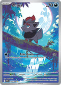 Zorua 142/086 Illustration Rare White Flare Pokémon card