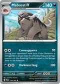 Mabosstiff 143/193 Rare Paldea Evolved Pokémon card