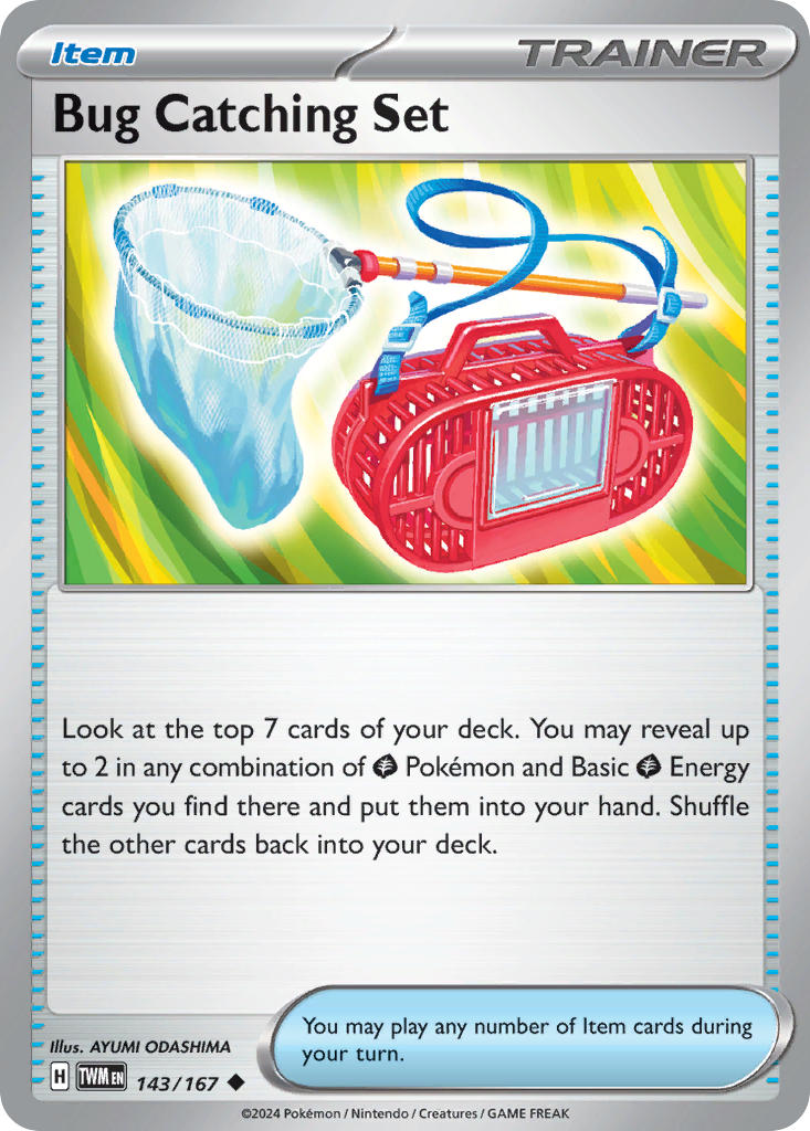 Bug Catching Set 143/167 Uncommon Twilight Masquerade Pokémon card