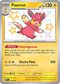 Pawmot 144/091 Shiny Rare Paldean Fates Pokémon card