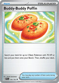 Buddy-Buddy Poffin 144/162 Uncommon Temporal Forces Pokémon card