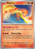 Moltres 146/165 Rare 151 Pokémon card