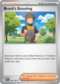 Brock's Scouting 146/159 Common Journey Together Pokémon card
