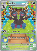 Zweilous 147/086 Illustration Rare White Flare Pokémon card