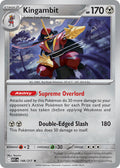 Kingambit 148/217 Rare Ascended Heroes Pokémon card