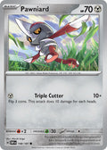 Pawniard 148/197 Common Obsidian Flames Pokémon card