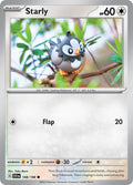 Starly 148/198 Common Scarlet & Violet Pokémon card