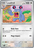 Loudred 149/182 Common Paradox Rift Pokémon card