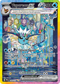 Vaporeon EX 149/131 Special Illustration Rare Prismatic Evolutions Pokémon card