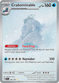 Crabominable 149/142 Illustration Rare Stellar Crown Pokémon card