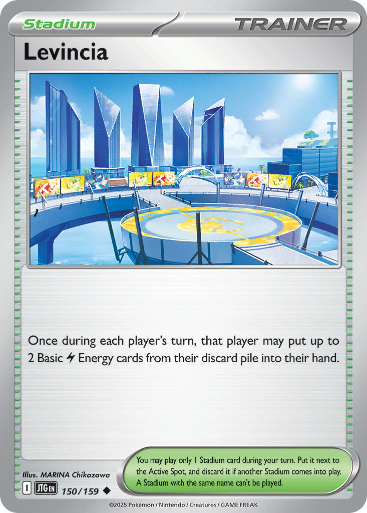 Levincia 150/159 Common Journey Together Pokémon card