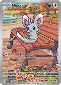 Minccino 152/086 Illustration Rare Black Bolt Pokémon card