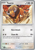 Tauros 152/182 Common Destined Rivals Pokémon card