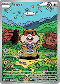 Patrat 152/086 Illustration Rare White Flare Pokémon card