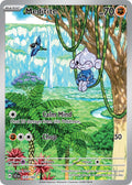 Meditite 153/142 Illustration Rare Stellar Crown Pokémon card