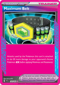 Maximum Belt 154/162 Ace Spec Rare Temporal Forces Pokémon card