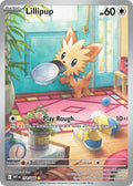 Lillipup 154/086 Illustration Rare White Flare Pokémon card