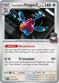Team Rocket's Porygon-Z 155/182 Rare Destined Rivals Pokémon card