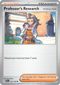 Professor's Research 155/159 Common Journey Together Pokémon card