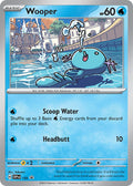 Wooper 155/SVP Promo Scarlet & Violet Promos Pokémon card