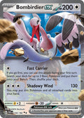 Bombirdier EX 156/182 Double Rare Paradox Rift Pokémon card
