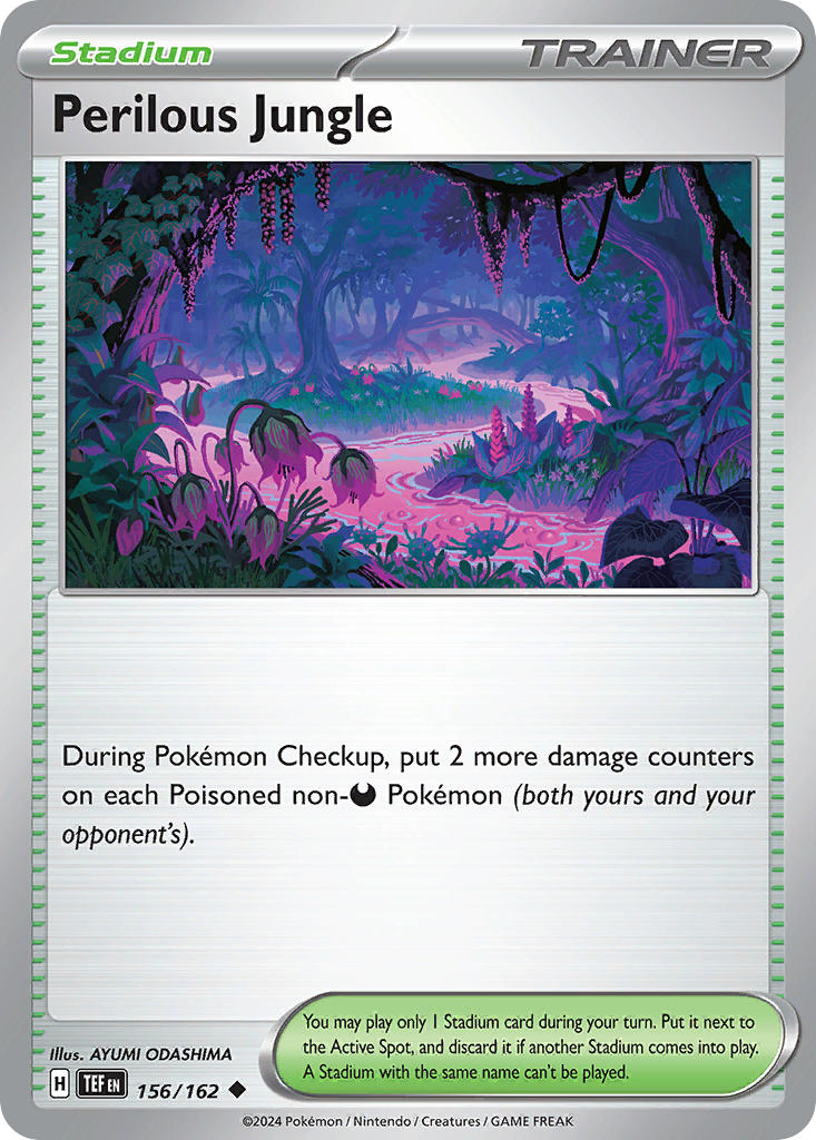Perilous Jungle 156/162 Uncommon Temporal Forces Pokémon card