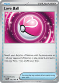 Love Ball 156/167 Uncommon Twilight Masquerade Pokémon card