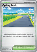 Cycling Road 157/165 Uncommon 151 Pokémon card