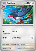 Swellow 157/182 Common Destined Rivals Pokémon card