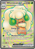 Whimsicott EX 157/086 Ultra Rare White Flare Pokémon card