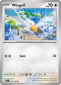 Wingull 158/193 Common Paldea Evolved Pokémon card