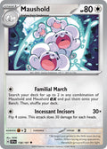 Maushold 158/191 Rare Surging Sparks Pokémon card