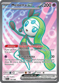 Meloetta EX 159/086 Ultra Rare Black Bolt Pokémon card