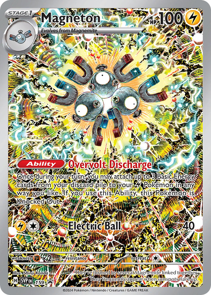 Magneton 159/SVP Promo Scarlet & Violet Promos Pokémon card